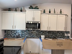 Glass Backsplash