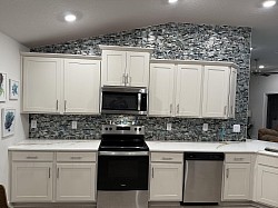 Glass Backsplash