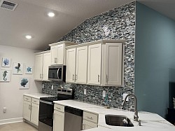 Glass Backsplash
